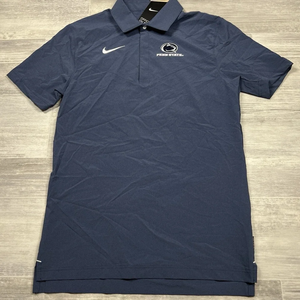 Nike Dri-Fit Penn State Nittany Lions On Field Coaches Polo Men's Sml DN5632-419